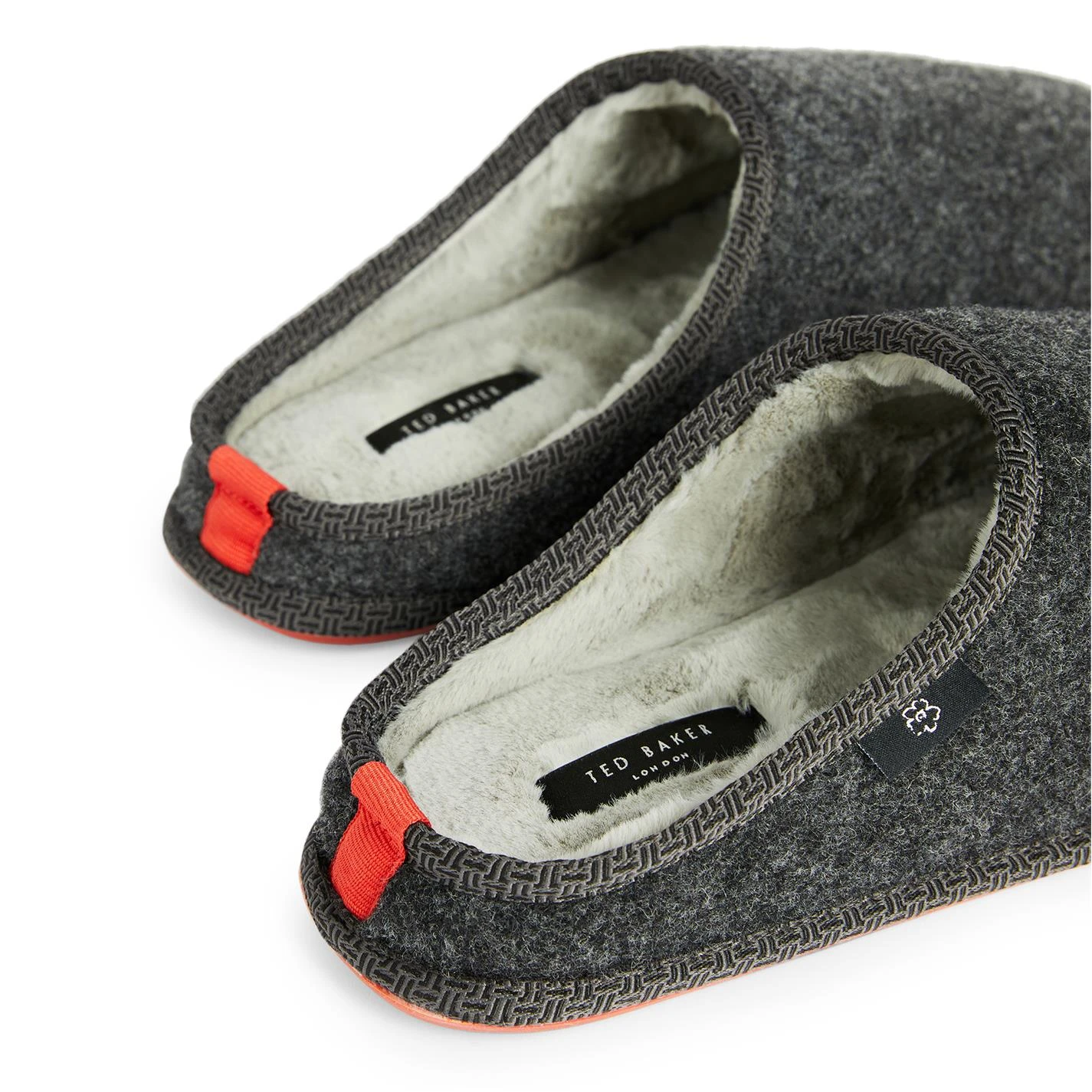 Ted Baker Simonn Slippers Mens for Men's Slippers Colour Dark Grey 5 Ted Baker Simonn Slippers Mens for Men's Slippers Colour Dark Grey - Image 3