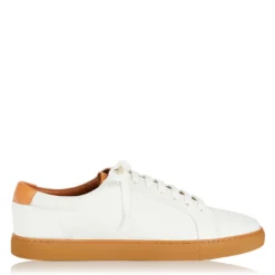 Ted Baker Udammo Leather Trainers for Men's Trainers Colour White