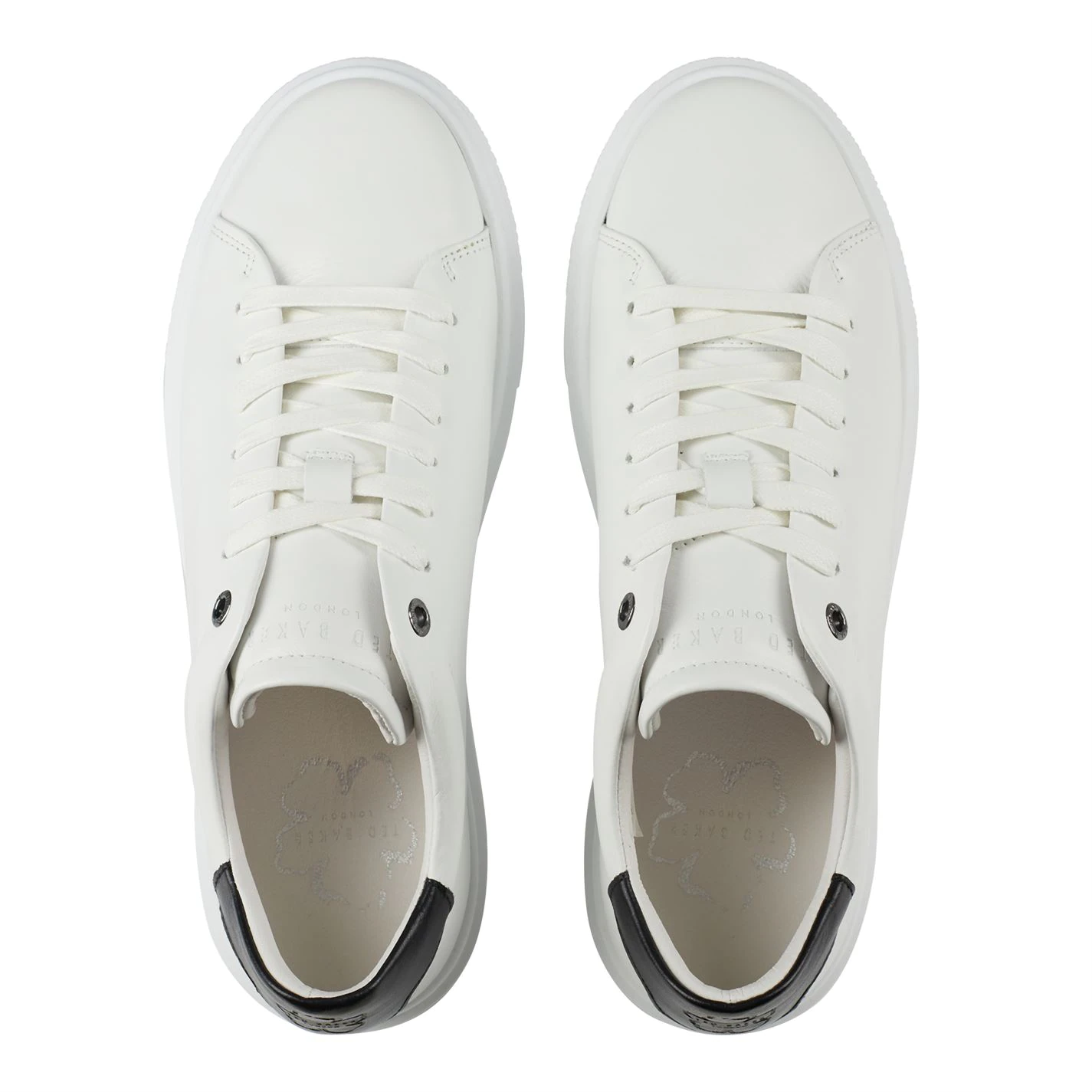Ted Baker Breyon Sneakers Mens for Men's Trainers Colour White 6 Ted Baker Breyon Sneakers Mens for Men's Trainers Colour White - Image 5
