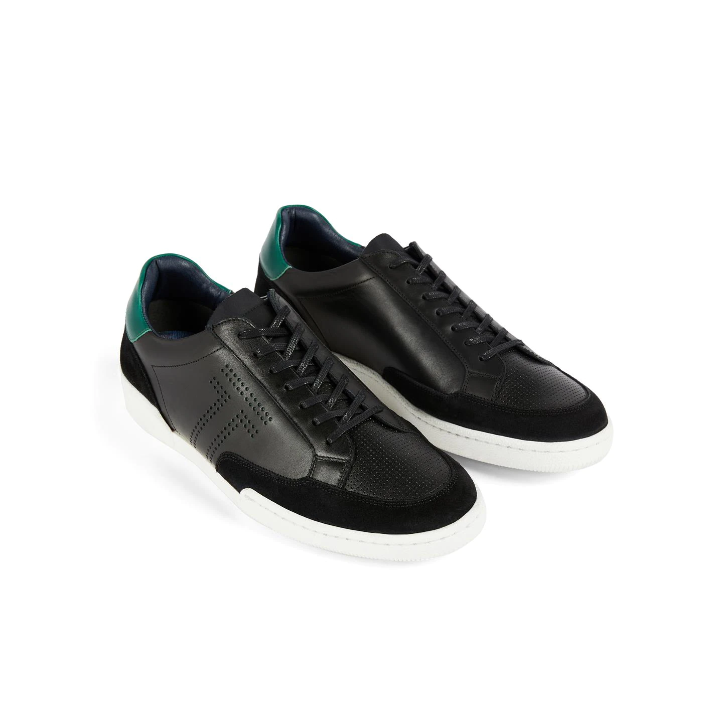 Ted Baker Acer Retro Trainers for Men's Trainers Colour Black 4 Ted Baker Acer Retro Trainers for Men's Trainers Colour Black - Image 2