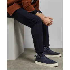 Ted Baker Ted Ephrn Lthr Snkr Sn99 for Men's Trainers Colour Dark Blue -Ted Baker shop online 12541718 xxl a2