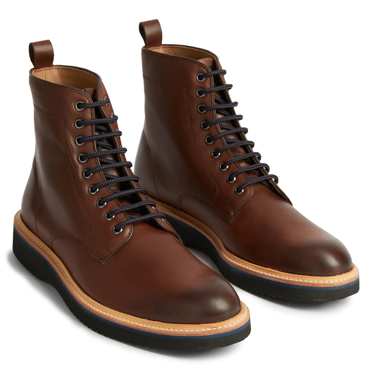 Ted Baker Linton Derby Boots for Men's Boots Colour Brown 4 Ted Baker Linton Derby Boots for Men's Boots Colour Brown - Image 2