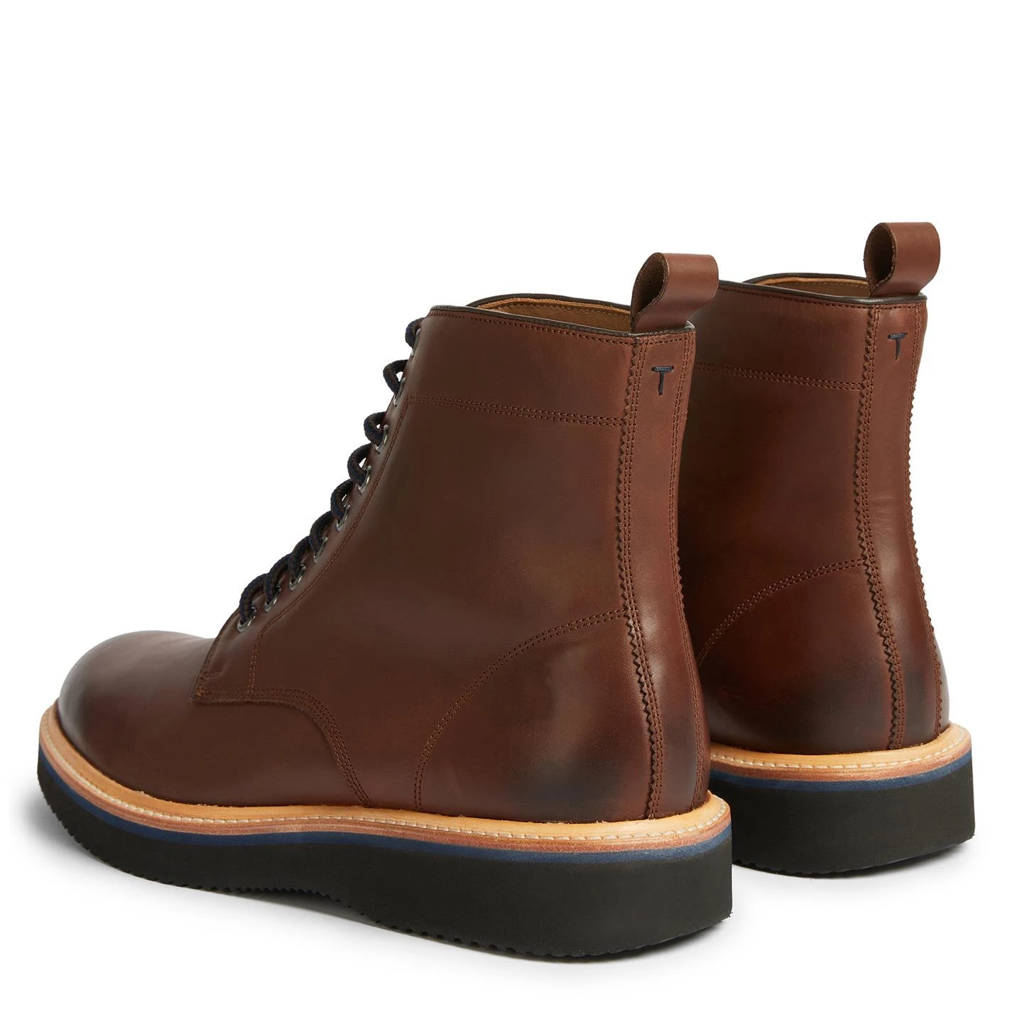Ted Baker Linton Derby Boots for Men's Boots Colour Brown 5 Ted Baker Linton Derby Boots for Men's Boots Colour Brown - Image 3