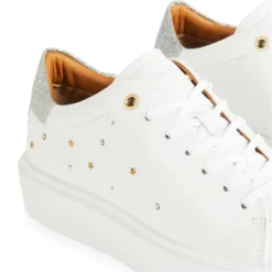 Ted Baker Starriy Star Trainers for Women's Trainers Colour white -Ted Baker shop online 23497501 xxl a4
