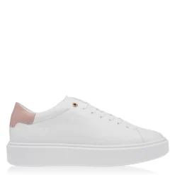 Ted Baker Lornea Trainers for Women's Trainers Colour White/Pink