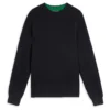 Ted Baker Hansan Textured Crew Sweatshirt for Big & Tall Knitwear Colour Navy