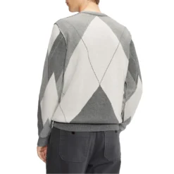 Ted Baker Ted Baker Averbury Dia Crew Sweater for Big & Tall Knitwear Colour Grey 8 Ted Baker Ted Baker Averbury Dia Crew Sweater for Big & Tall Knitwear Colour Grey -Ted Baker shop online 32054902 xxl a2