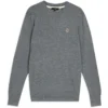 Ted Baker Cardiff Crew Sweater for Big & Tall Knitwear Colour Charcoal -Ted Baker shop online 32055502 xxl