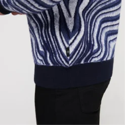 Ted Baker Warfe Jaquard Crewneck Sweater for Knitwear Colour Navy -Ted Baker shop online 32055718 xxl a5