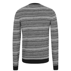 Ted Baker Lowther Stripe Crew Sweater for Big & Tall Knitwear Colour Black 12 Ted Baker Lowther Stripe Crew Sweater for Big & Tall Knitwear Colour Black -Ted Baker shop online 32055803 xxl a10
