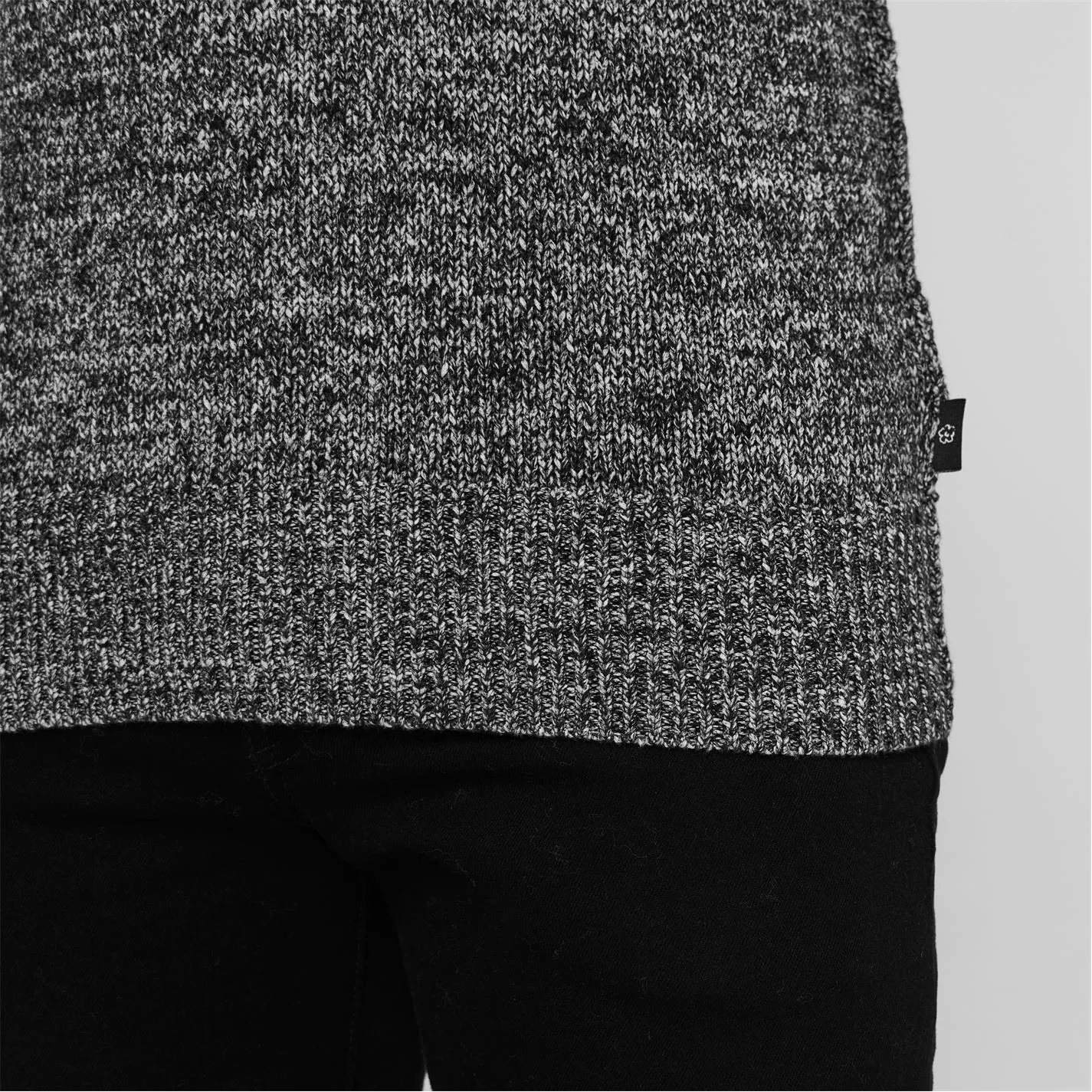 Ted Baker Hexhamm Crewneck Sweater for Knitwear Colour Grey 7 Ted Baker Hexhamm Crewneck Sweater for Knitwear Colour Grey - Image 5