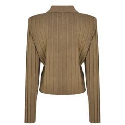 Ted Baker Exton Collared Cardigan for Knitwear Colour Khaki -Ted Baker shop online 32061515 xxl a10