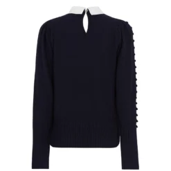 Ted Baker Aledina Jumper for Knitwear Colour Dark Navy -Ted Baker shop online 32062218 xxl a10
