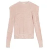 Ted Baker Sunniie Structured Sleeve Top for Knitwear Colour Lt Pink -Ted Baker shop online 32062306 xxl