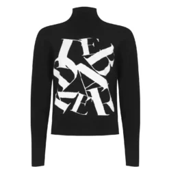 Ted Baker Izabelle Funnel Jumper for Knitwear Colour Black