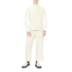 Ted Baker Snowiey Sleeveless Knit Vest for Knitwear Colour White -Ted Baker shop online 32062701 xxl a3