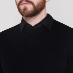 Ted Baker Knares Textured Jumper for Knitwear Colour Navy -Ted Baker shop online 32074018 xxl a3