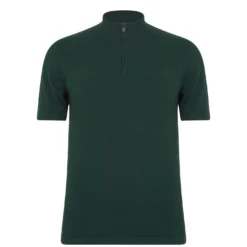 TED BAKER Kushon Knit Polo Top for Knitwear Colour Dark Green