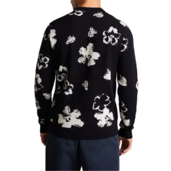 Ted Baker Sandsen Floral Sweatshirt for Knitwear Colour Dark Navy -Ted Baker shop online 32124118 xxl a2