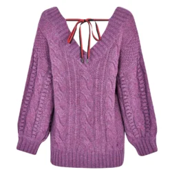 Ted Baker Gaiaa Bobble Jumper for Knitwear Colour Lilac -Ted Baker shop online 32200724 xxl a10