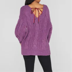 Ted Baker Gaiaa Bobble Jumper for Knitwear Colour Lilac -Ted Baker shop online 32200724 xxl a2