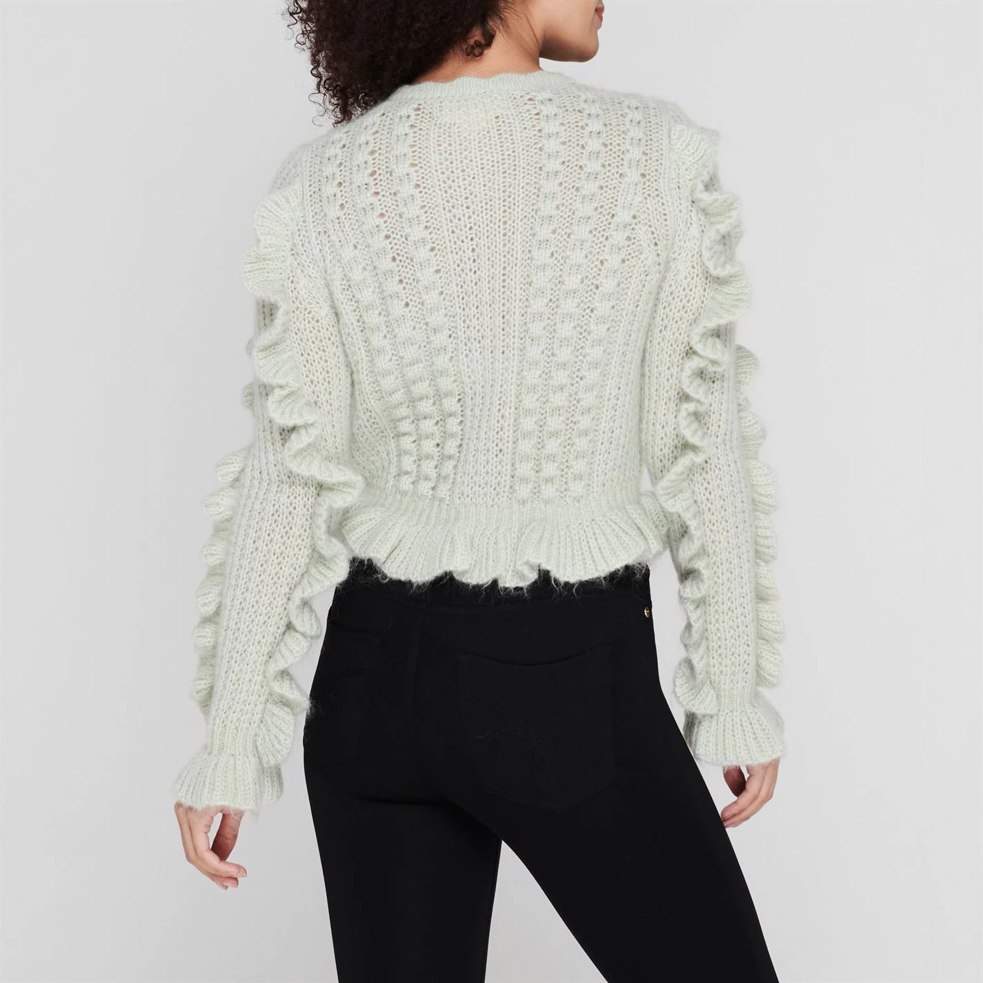 Ted Baker Lotter Bobble Jumper for Knitwear Colour Mint 5 Ted Baker Lotter Bobble Jumper for Knitwear Colour Mint - Image 3