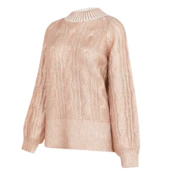 Ted Baker Sidonyy Cable Knit Jumper for Knitwear Colour Pink -Ted Baker shop online 32200906 xxl a11