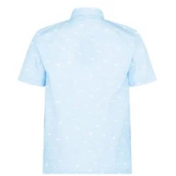 Ted Baker Ted Baker Prusa Short Sleeve Shirt Mens for Casual Shirts Colour Lt-Blue -Ted Baker shop online 32252118 xxl a10