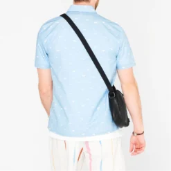 Ted Baker Ted Baker Prusa Short Sleeve Shirt Mens for Casual Shirts Colour Lt-Blue -Ted Baker shop online 32252118 xxl a2