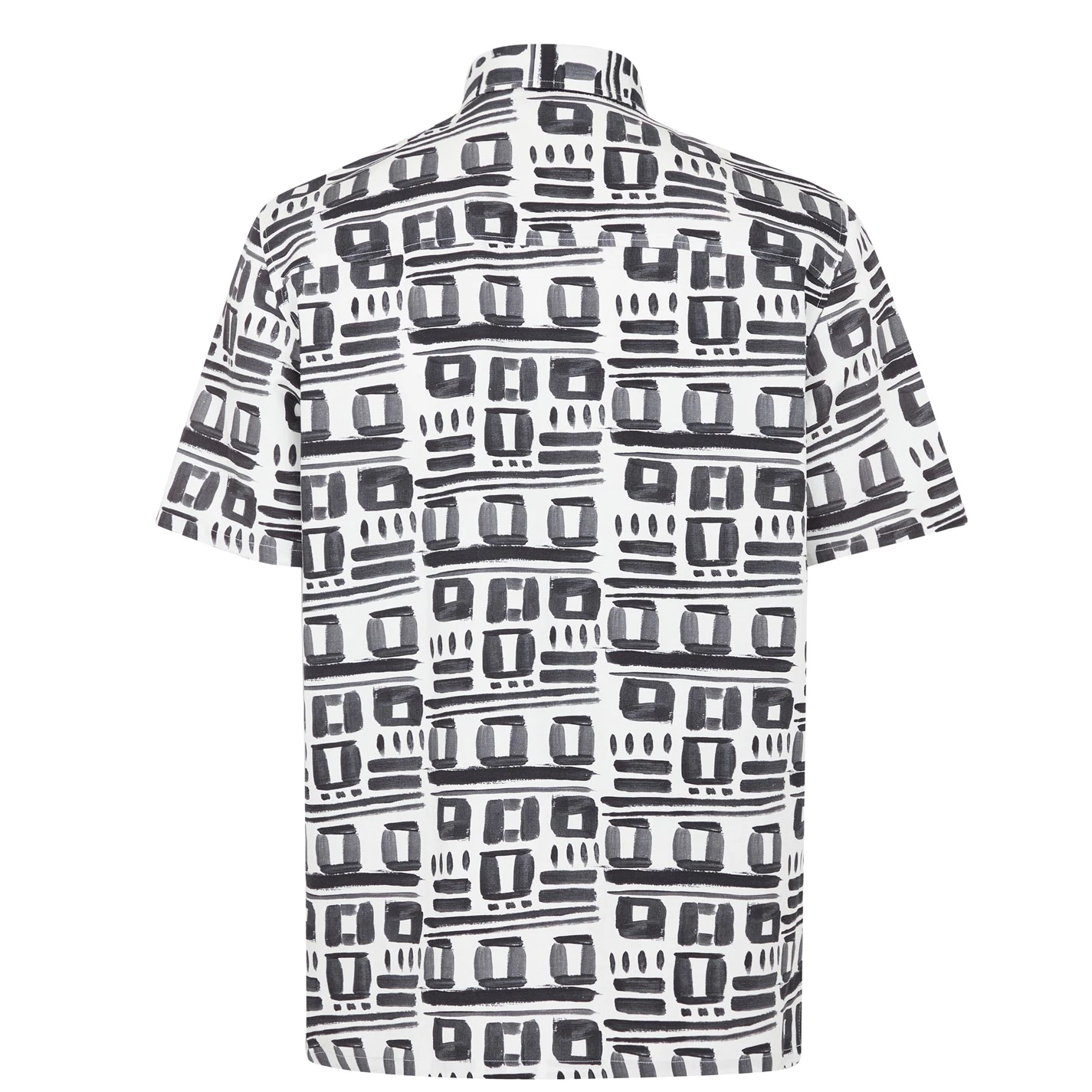 Ted Baker Ted Baker Priskan Short Sleeve Shirt Mens for Casual Shirts Colour Black 4 Ted Baker Ted Baker Priskan Short Sleeve Shirt Mens for Casual Shirts Colour Black - Image 2