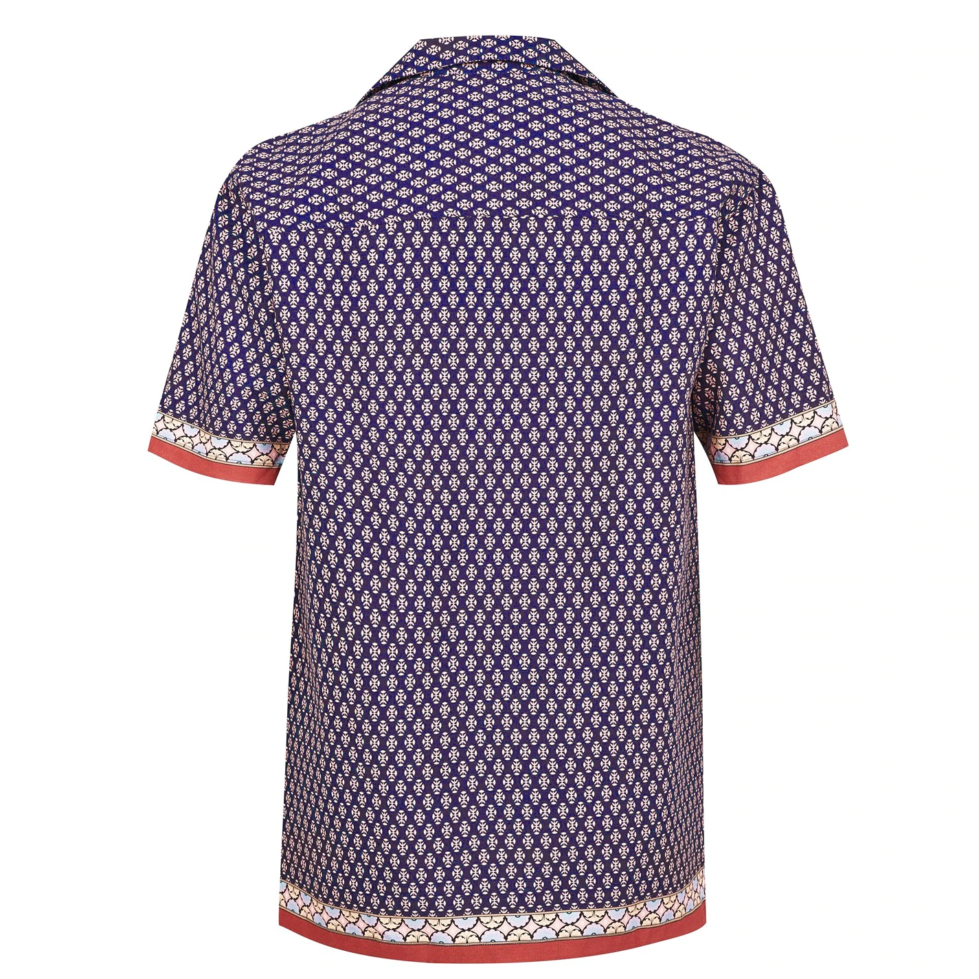 Ted Baker Ted Baker Nelma Short Sleeve Shirt Mens for Casual Shirts Colour Navy 7 Ted Baker Ted Baker Nelma Short Sleeve Shirt Mens for Casual Shirts Colour Navy - Image 5