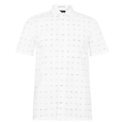 Ted Baker Whit Short Sleeve Shirt for Casual Shirts Colour White
