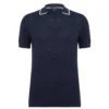 Ted Baker Ted Baker Durdle Text Polo Shirt Mens for Polo Shirts Colour Navy -Ted Baker shop online 32304718 xxl