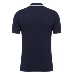 Ted Baker Ted Baker Durdle Text Polo Shirt Mens for Polo Shirts Colour Navy -Ted Baker shop online 32304718 xxl a10