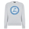 Ted Baker Elbe Sweatshirt for T-Shirts Colour Grey Marl