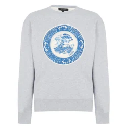 Ted Baker Elbe Sweatshirt for T-Shirts Colour Grey Marl