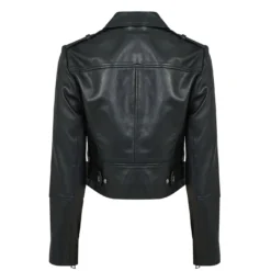 Ted Baker Ssalli Leather Jacket for Coats & Jackets Colour Black -Ted Baker shop online 32367803 xxl a10