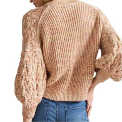 Ted Baker Lorensa Knitted Jumper for Knitwear Colour Camel -Ted Baker shop online 32368705 xxl a3