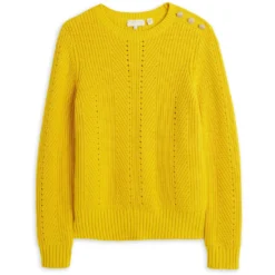 Ted Baker Hendrik Jumper for Knitwear Colour Yellow