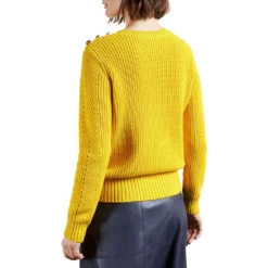 Ted Baker Hendrik Jumper for Knitwear Colour Yellow -Ted Baker shop online 32373913 xxl a2
