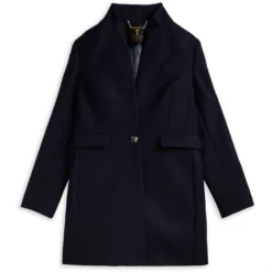 Ted Baker Bianza Coat for Coats & Jackets Colour Navy