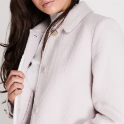 Ted Baker Kamile Coat for Coats & Jackets Colour Cream -Ted Baker shop online 32376169 xxl a3