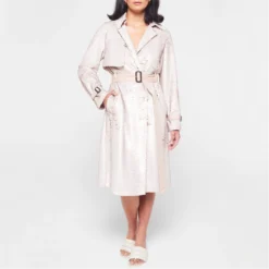 Ted Baker Stariz Sequin Trench Coat for Coats & Jackets Colour Natural -Ted Baker shop online 32450969 xxl a1