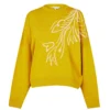 Ted Baker Ted Baker Vindiey Graphic Sweater Womens for Knitwear Colour Yellow