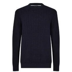 Ted Baker Crannog Jumper for Knitwear Colour Navy