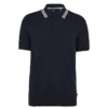 Ted Baker Ted Baker Brooch Knit Polo Shirt Mens for Polo Shirts Colour Navy