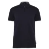 Ted Baker Speysid Zip Polo Shirt for Polo Shirts Colour Navy