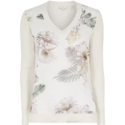 Ted Baker Kaylaaa Jumper for Knitwear Colour Ivory