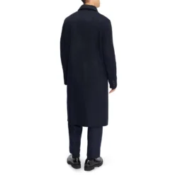 Ted Baker Powpow Wool Car Coat for Big & Tall Coats & Jackets Colour Navy -Ted Baker shop online 32557318 xxl a2