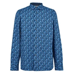 Ted Baker Long Sleeve Floral Print Shirt for Casual Shirts Colour Navy